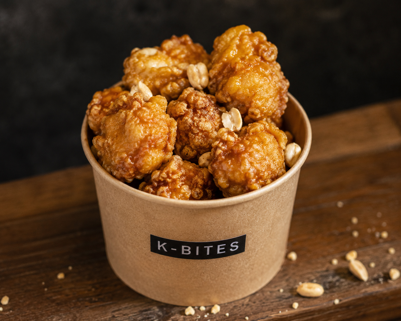 Golden Fried — K-BITES dakgangjeong specimen